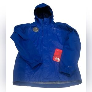 The North Face Resolve Reflective Boy Jacket Blue Hooded DryVent Sz L 14/16 NWT‎